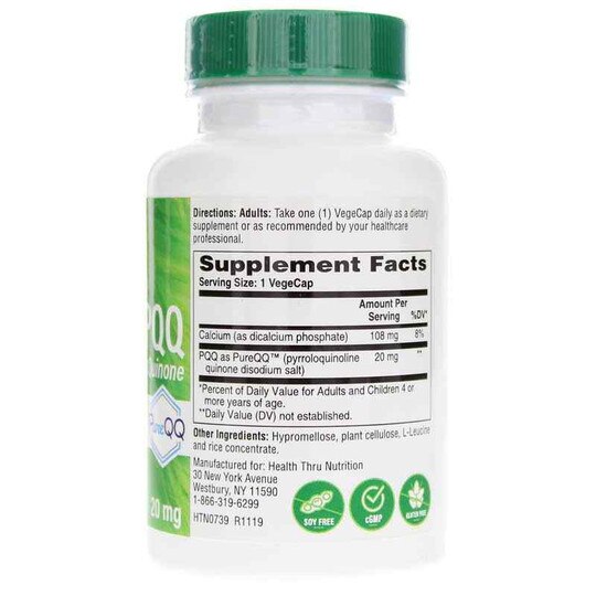 PQQ 20 Mg, HTN
